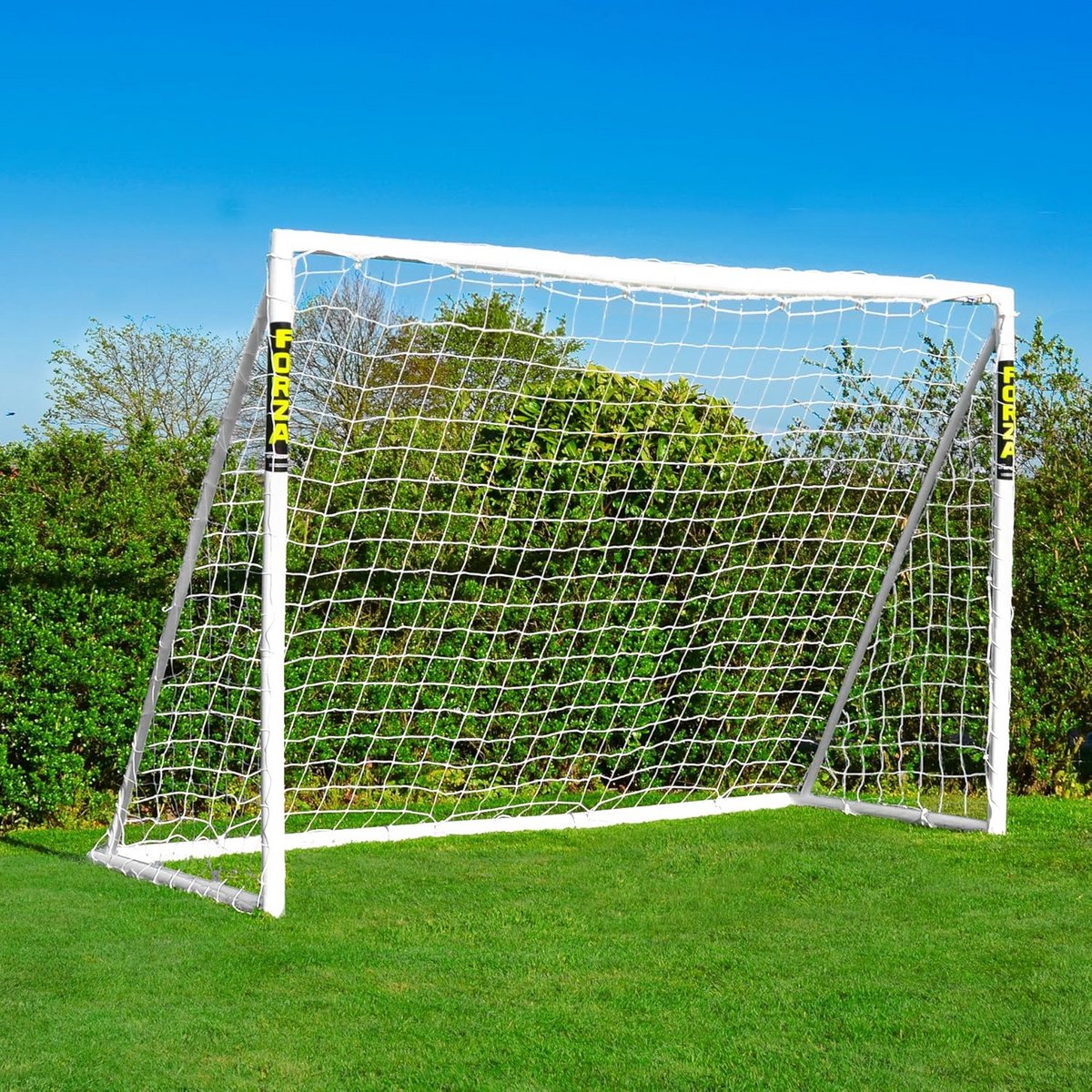 Voetbaldoel - Trainingsdoel - Buiten Sporten - Snel Op te Zetten - 3 x 2 Meter - Wit