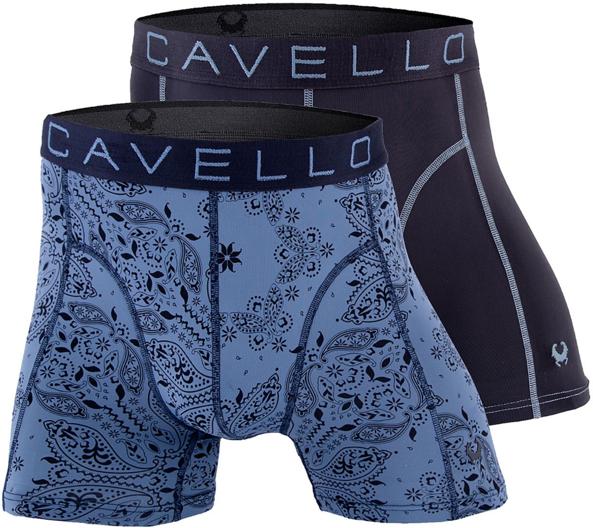 Cavello Microfiber Boxershorts 2-pack China Blue