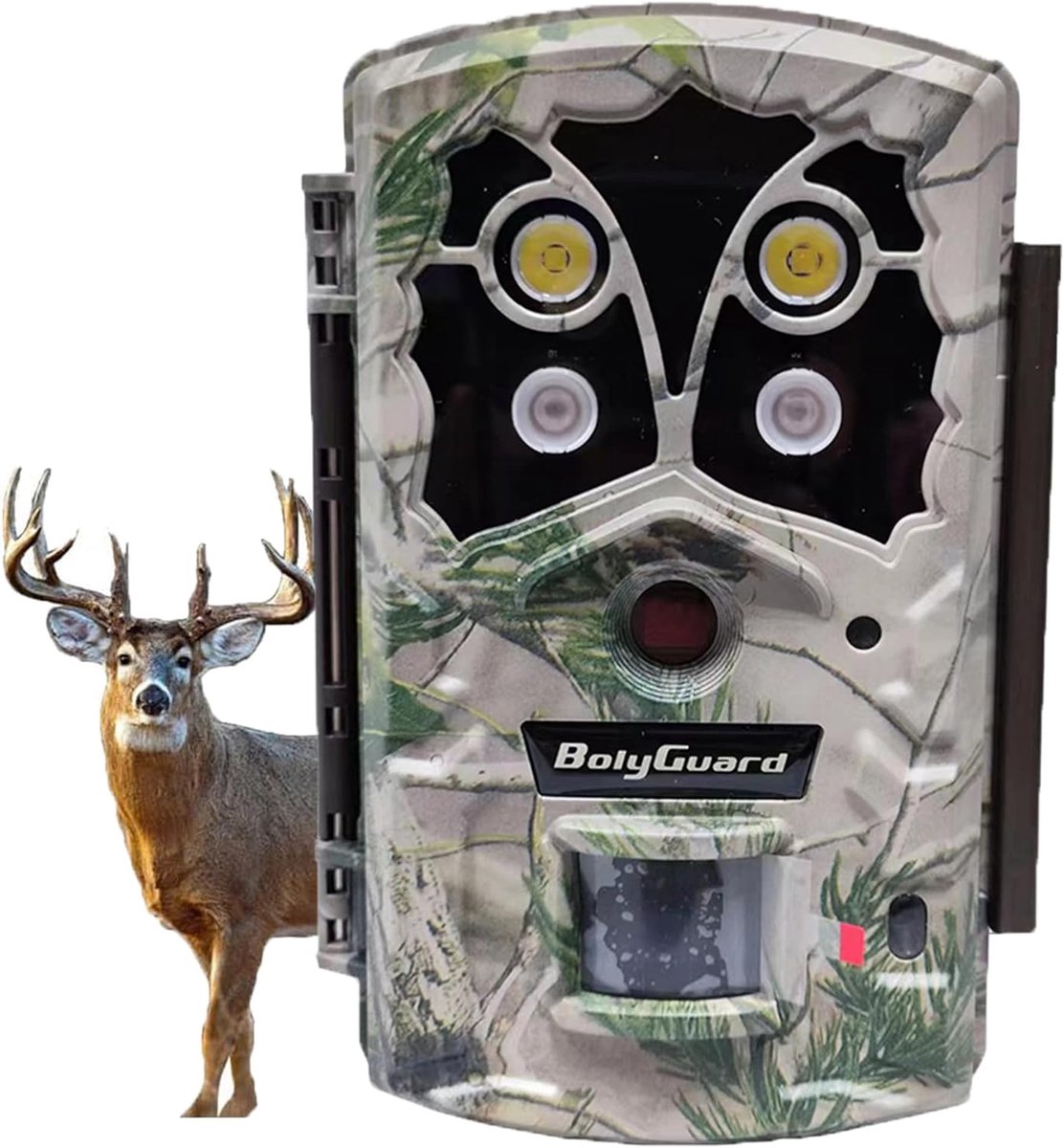 Wildcamera - Nachtzicht Camera - Dieren Observatie - Dubbele Flits Technologie - 5x5x10 cm