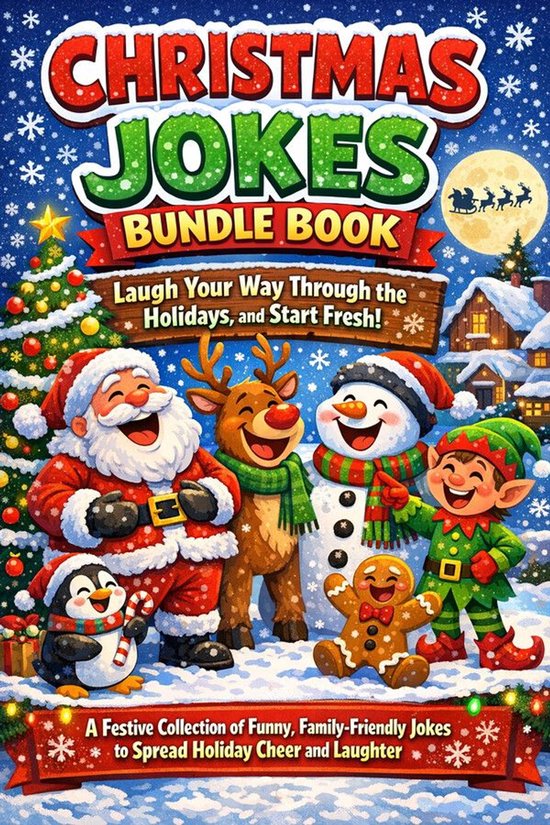 Christmas Jokes Bundle Book: Laugh Your Way Through the Holi ... - cover