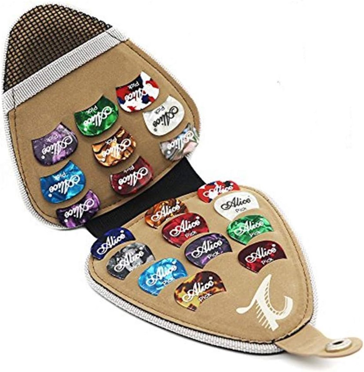 Gitaar Plectrums - Picks Set - Muziek Spelen - Verschillende Diktes - 20 Stuks - Meerkleurig