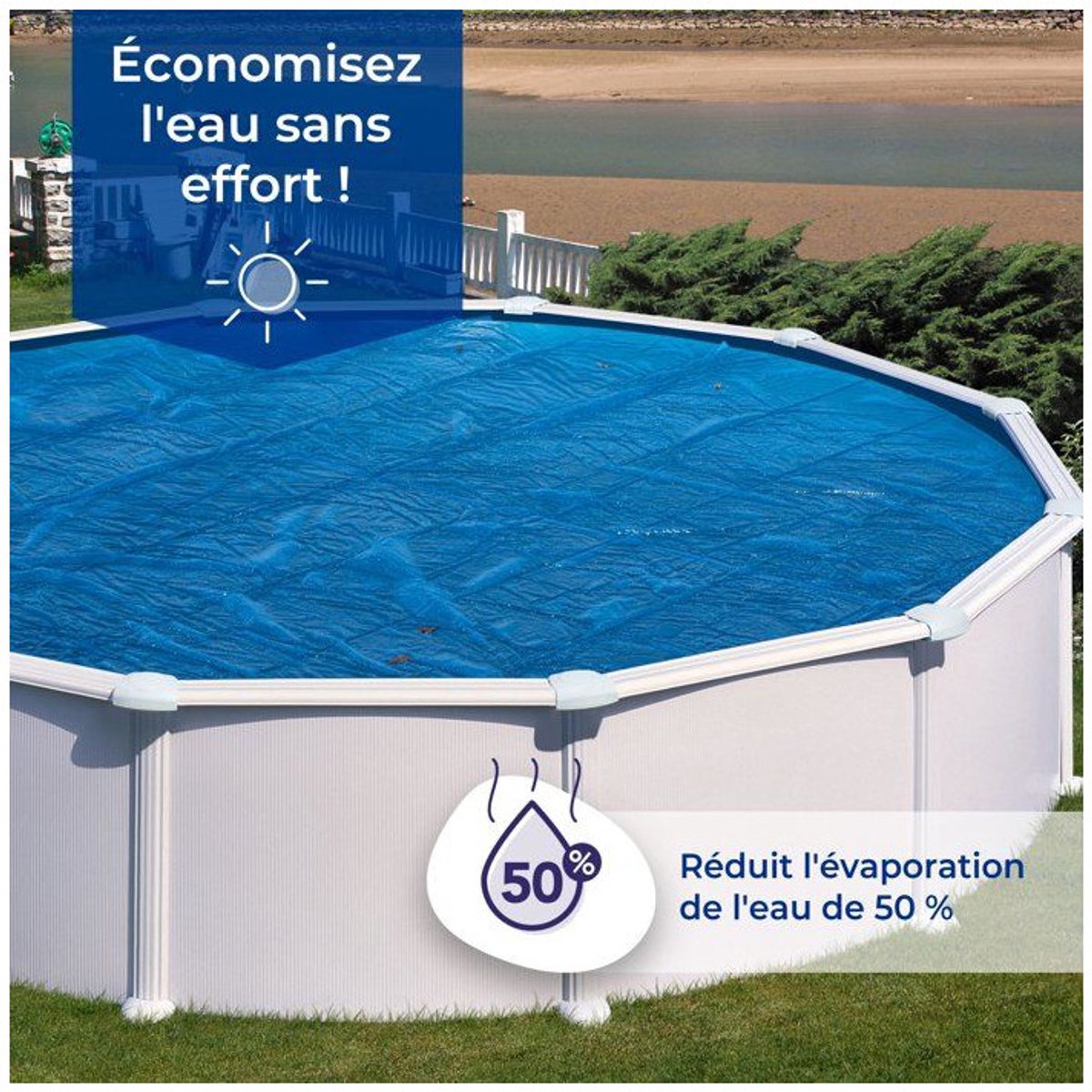Gre Solar Cover - 600 x 300 cm
