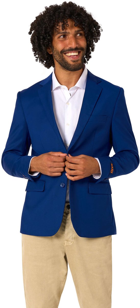 Opposuits Daily Mannen Blazer - Heren Jasje - Daily Dark Blue - Blauw - Maat EU 54