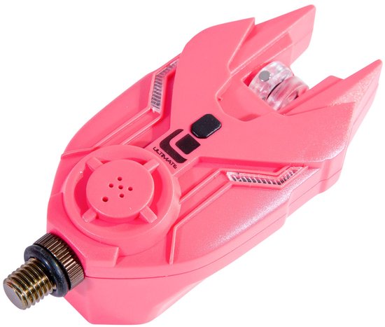 Ultimate E-Tension Pink Bite Alarm Set 3+1 - Beetmelder van Ultimate — afbeelding 2