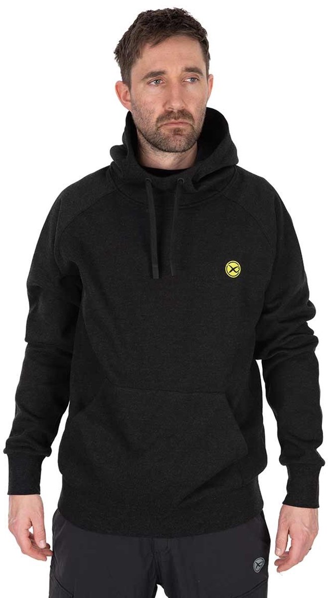 Matrix Marl Hoody Zwart