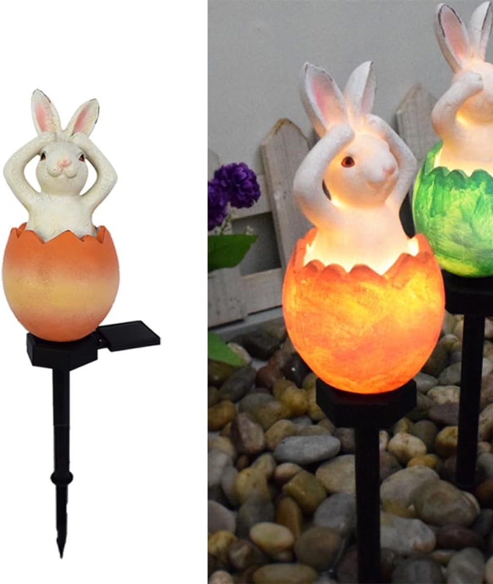 Zonne-energie Lamp - Dierlijke Grondlamp - Tuin Decoratie - Automatisch Aan/Uit - 49 x 10 x 12 cm - N.v.t.