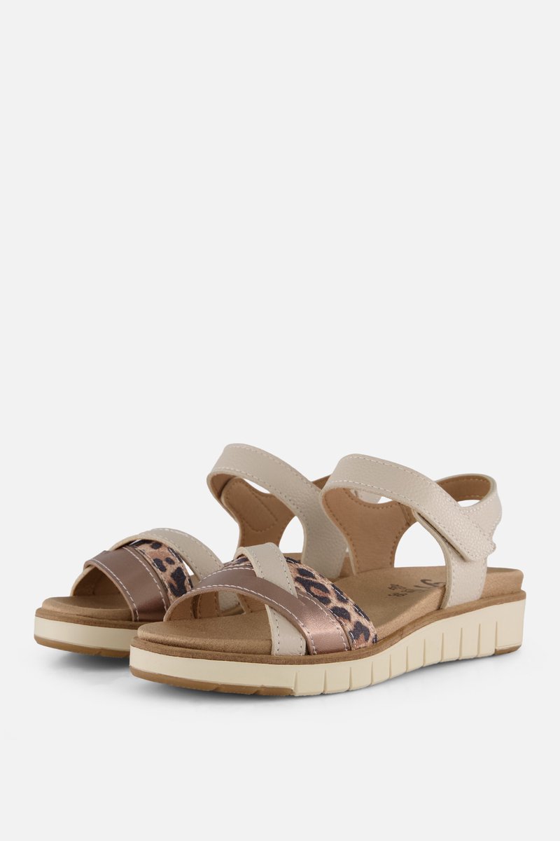 Feyn Sandalen wit Leer - Maat 39