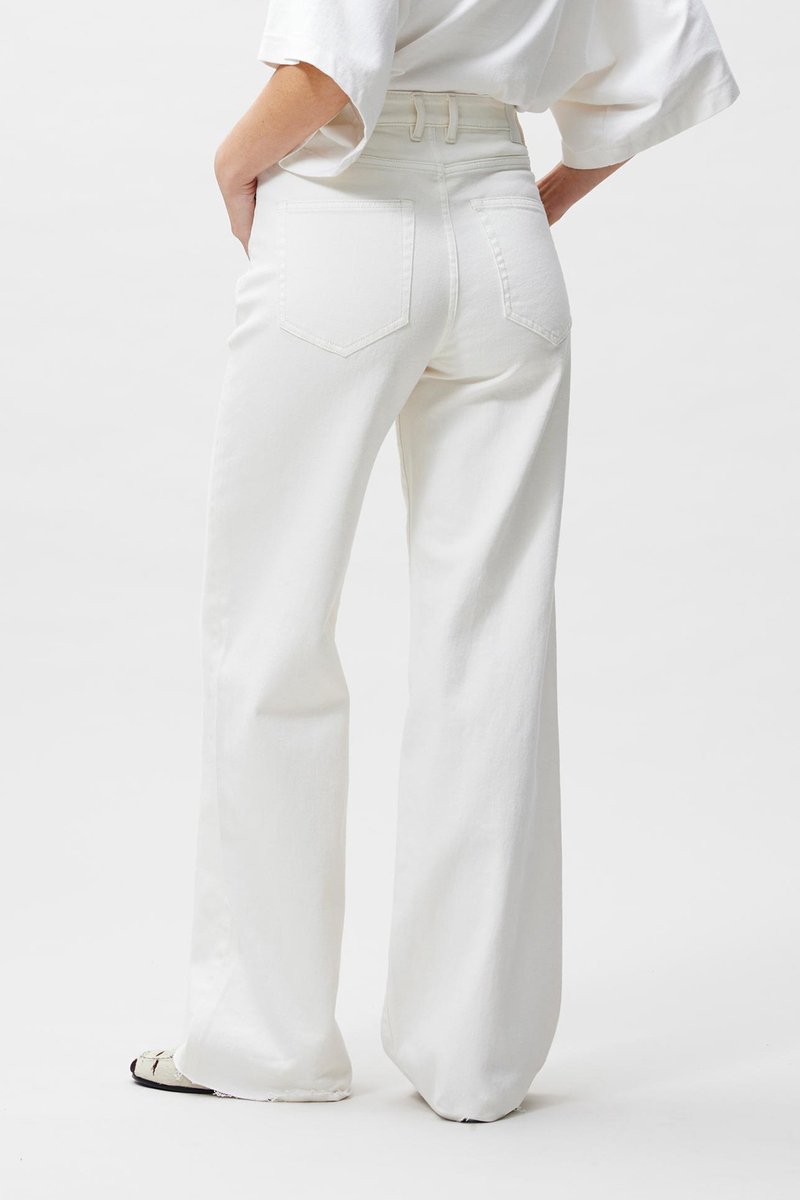 Catwalk Junkie Loose Fit Jeans Jeans Dames - Broek - Wit - Maat 31