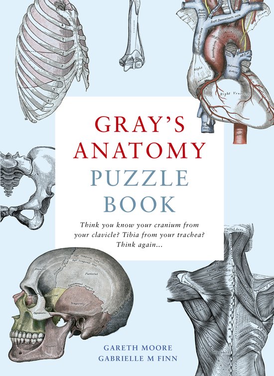 Gray's Anatomy Puzzle Book - cover