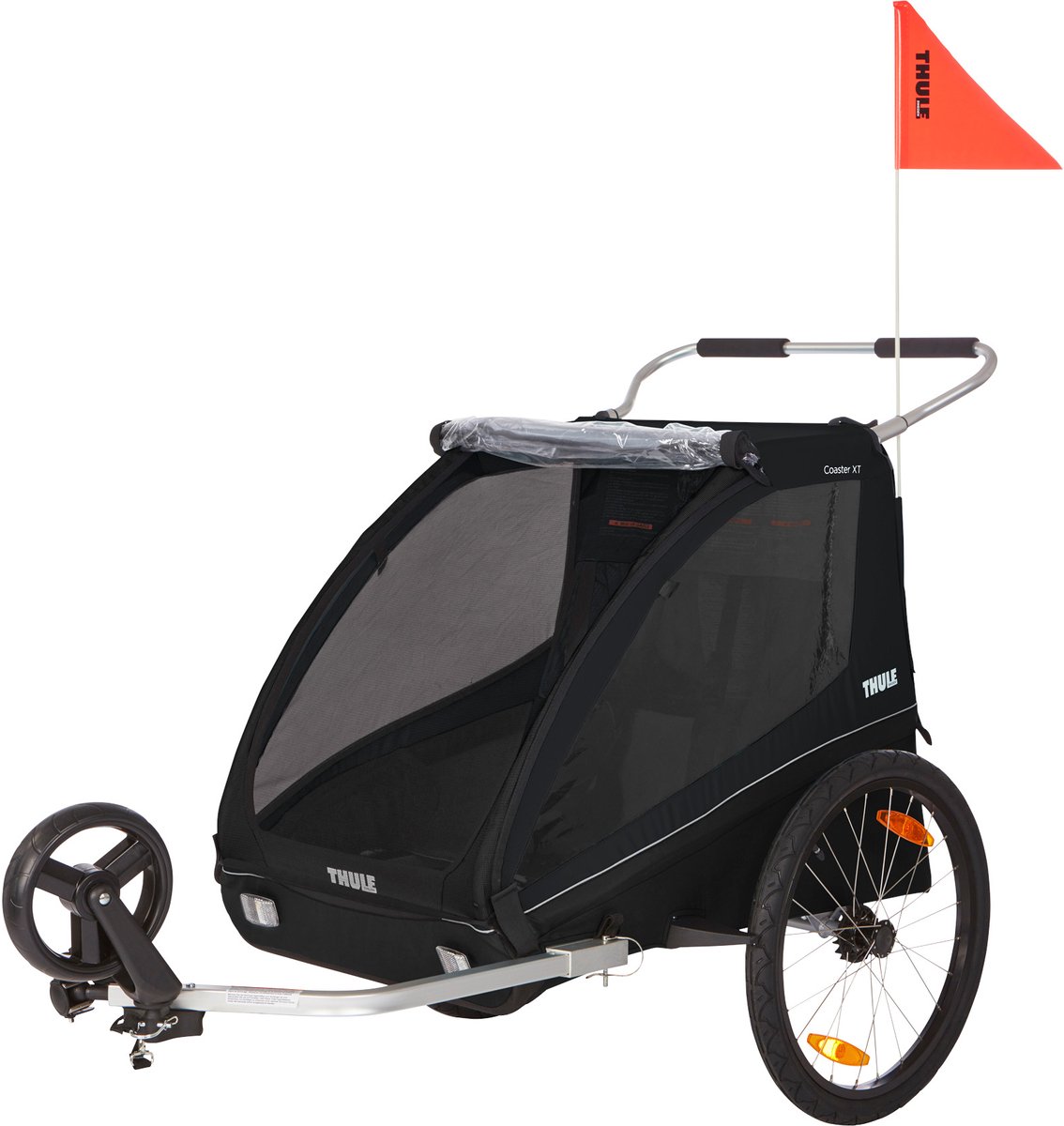THULE child trailer coaster xt black afbeelding