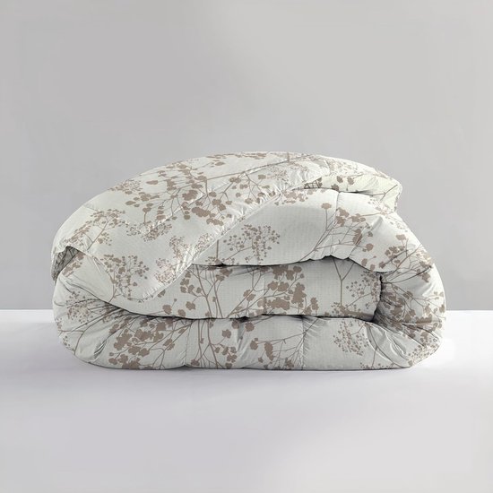 Dekbed zonder hoes - Dekbed met ingebouwde hoes - Snel bed opmaken - Geïntegreerde hoes - 140 x 200 cm