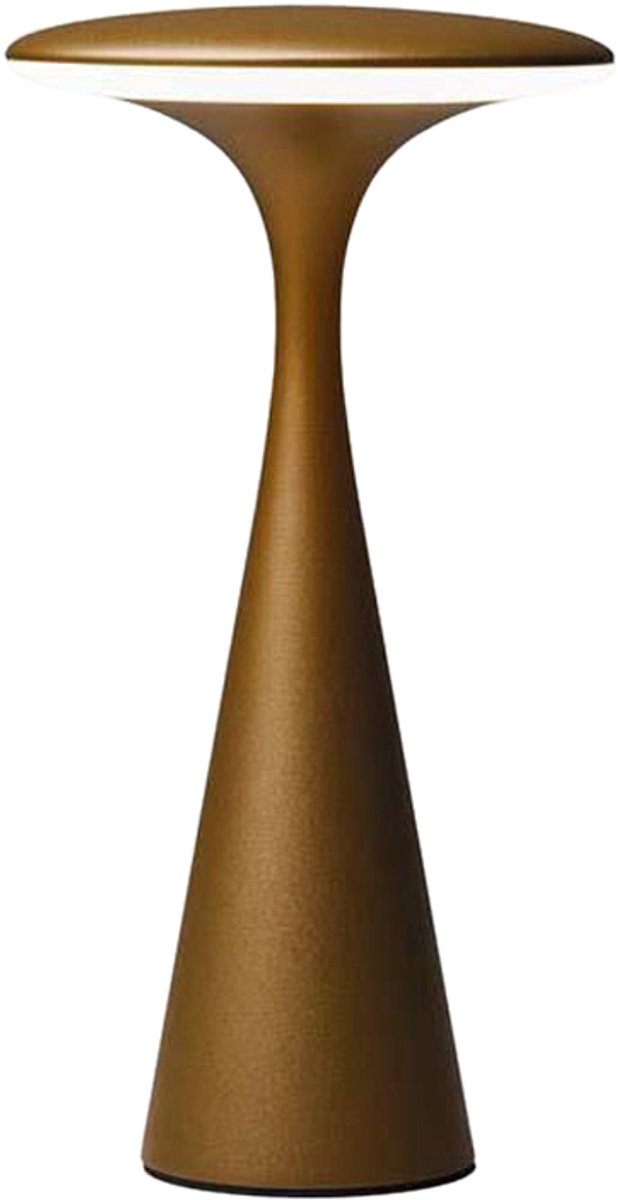Chic.mic Tafellamp USB - Brushed Gold - 25,8 cm