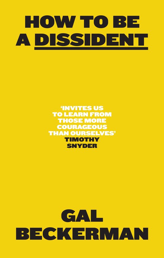 How to Be a Dissident - cover