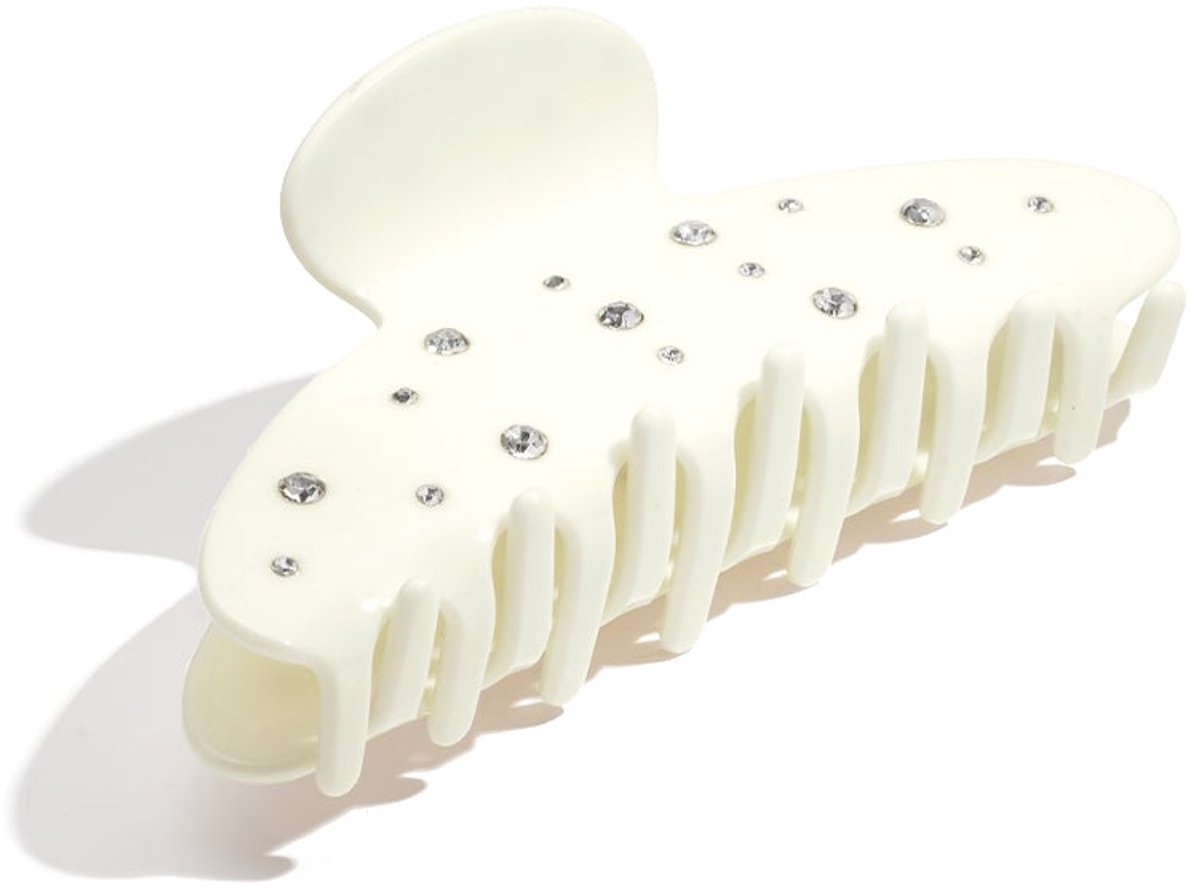 Haarspeldje met polka dots - casual haaraccessoire van imitatie acetaat
