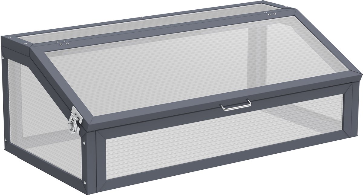 Westmann Tega Growhouse Metal 100x50x36 cm - 8mm Polycarbonate Panels