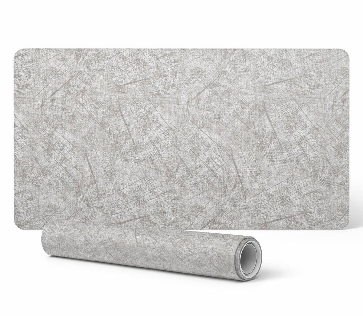 Antislip gaming bureaumat van vinyl met houtstructuur, 120x60 cm