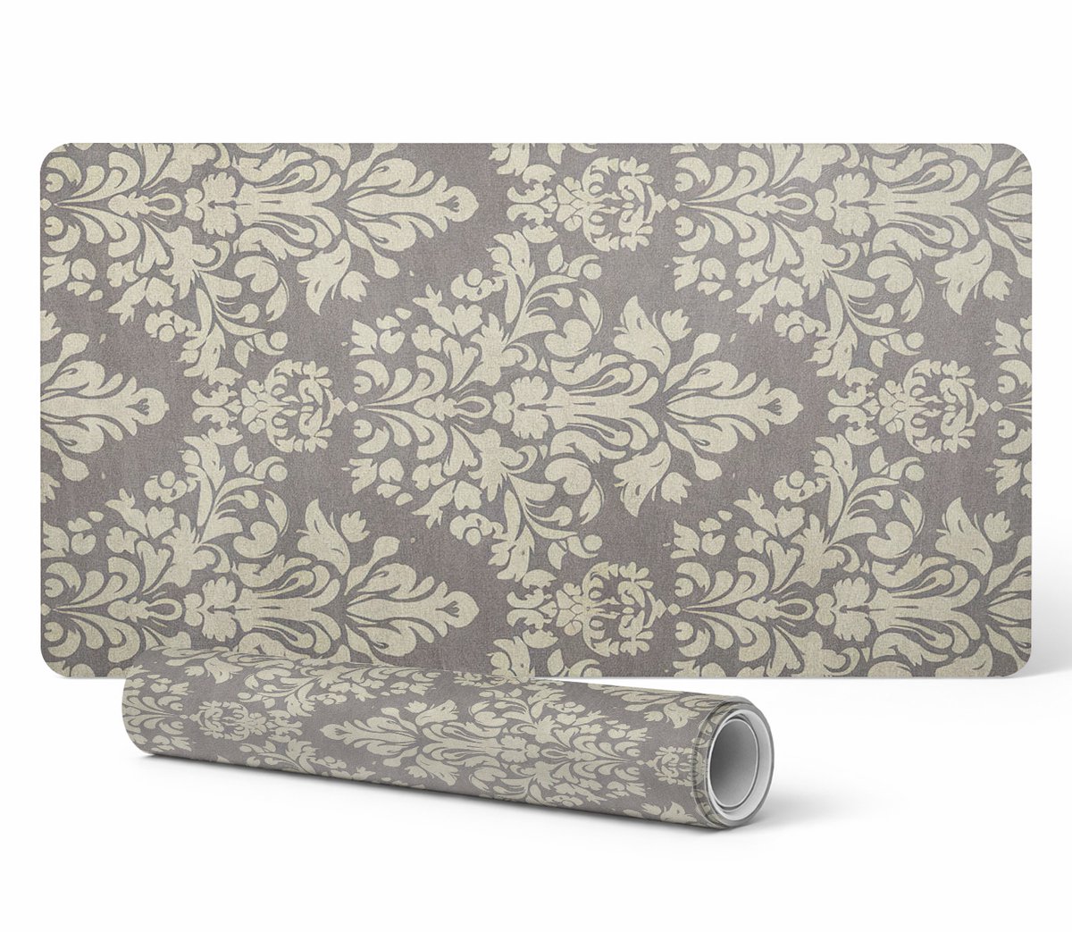 Decoratieve laptopmat met klassiek plantenpatroon, 120x60 cm