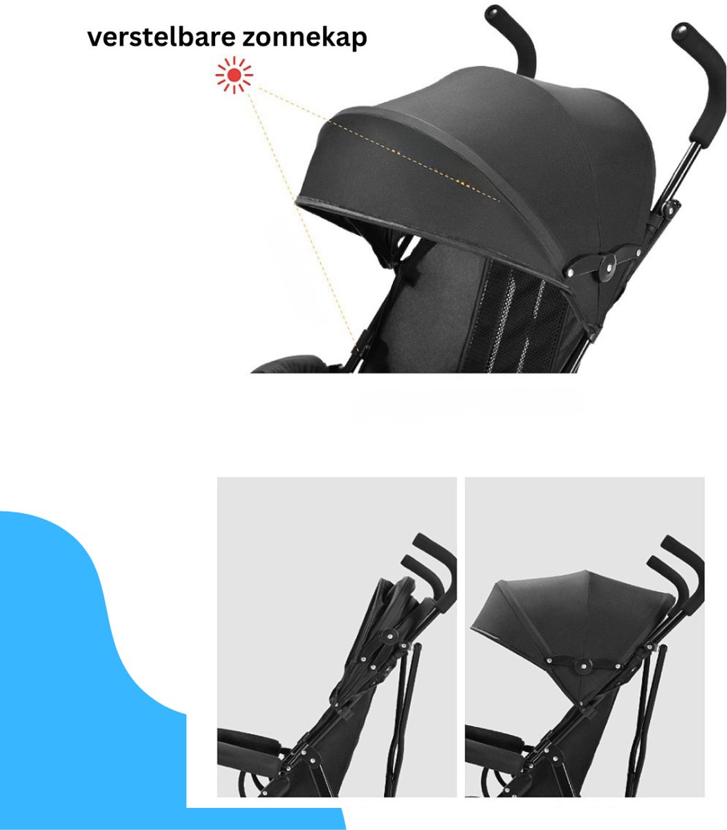 Livista Lichtgewicht Kinderwagen Buggy thumbnail 6