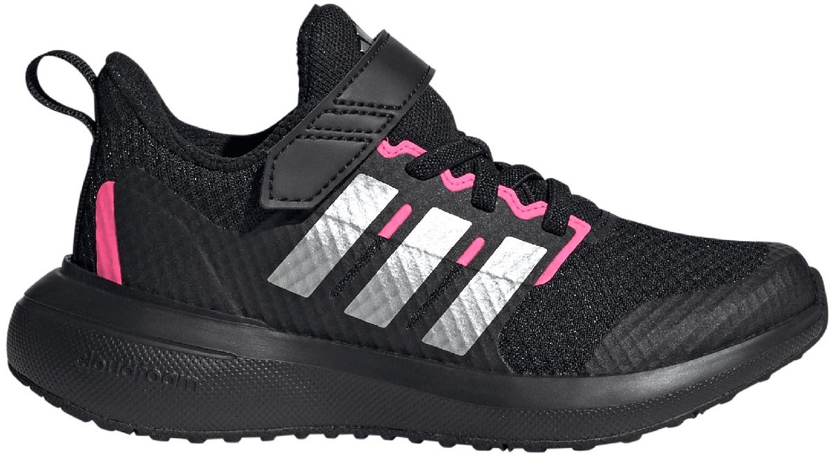 adidas FortaRun 2.0 EL K Kinderen Hardloopschoenen 2/37 Zwart