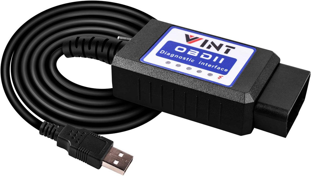 Forscan ELMconfig USB Adapter voor Ford HS/MS CAN Programmering - Werkt met Windows
