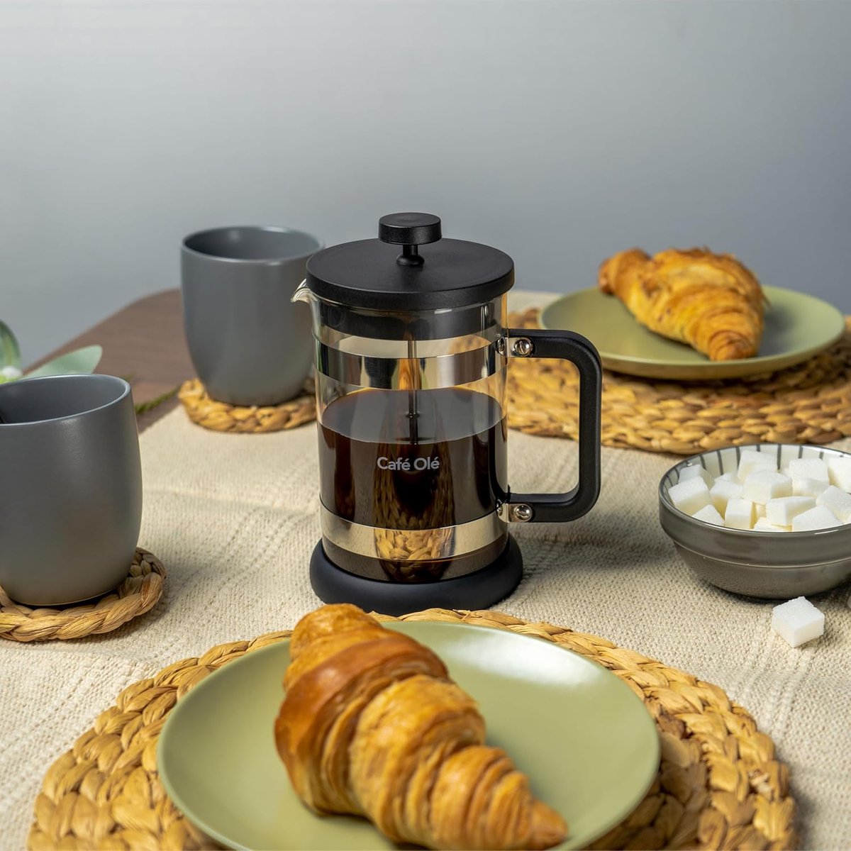 RVS French Press Koffiezetapparaat 1000ml - Hoogwaardige Cafetière voor 8 Koppen
