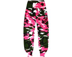 Meisjes Harem Broek Neon Camouflage Ali Baba Stijl Baggy Broek voor Kinderen 5-14 Jaar
