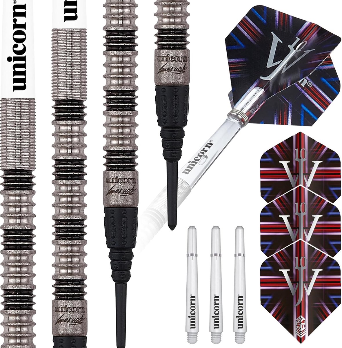 Soft Tip Dartpijlen Set 18 gram 70% Tungsten voor Beginners en Competitie