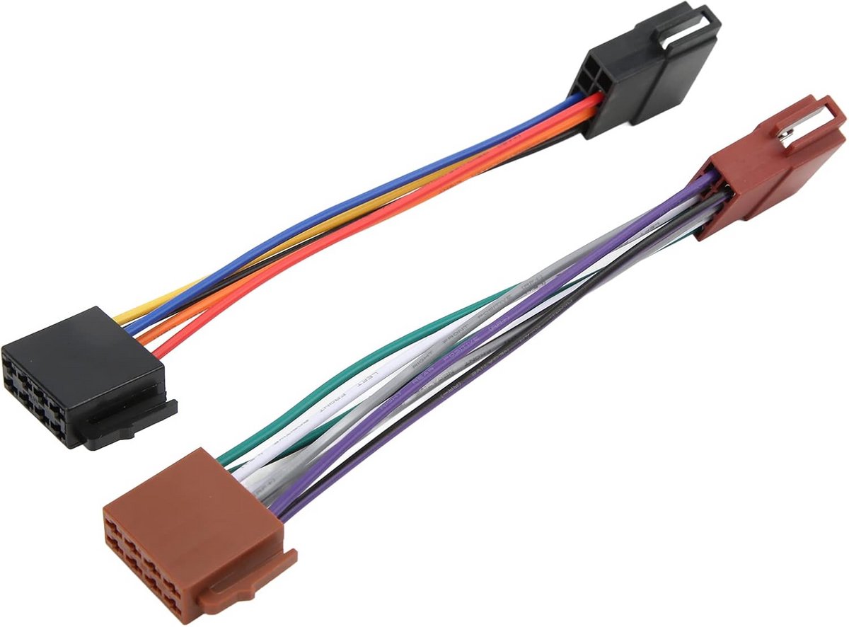 ISO Autoradio Harnas Adapter voor Draad Connector Kabelboom 16 Pin