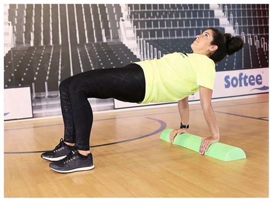 Softee Luxe Halve Pilates-roller 90 Cm Blauw 90 cm — afbeelding 2