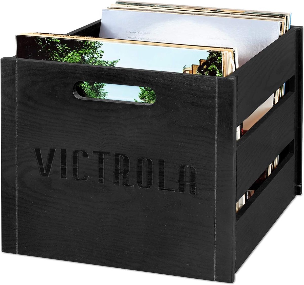 Houten Platenkrat voor Vinyl LP's - Sterk en Duurzaam