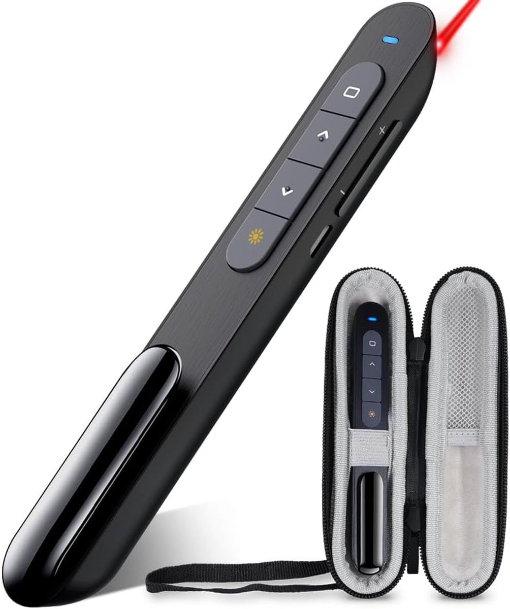 Draadloze Presentatie Clicker met Opbergcase voor PowerPoint