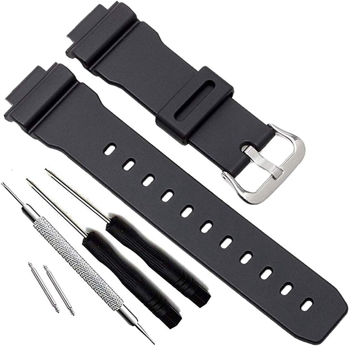 Horloge Band Vervanging - Waterdicht Bandje - Dagelijks Gebruik - Huidvriendelijk Materiaal - 26mm Buitenmaat