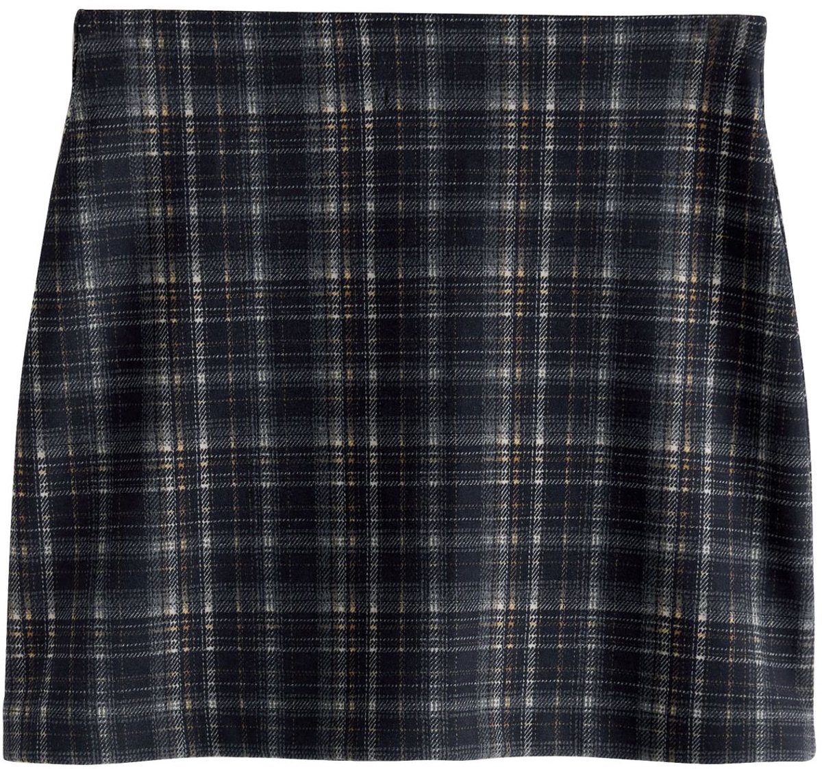 Next - Dames - Geborstelde minirok - Blauw