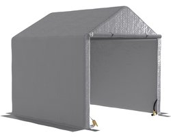Outsunny tuintent - PE - 200x200x200cm - Grijs