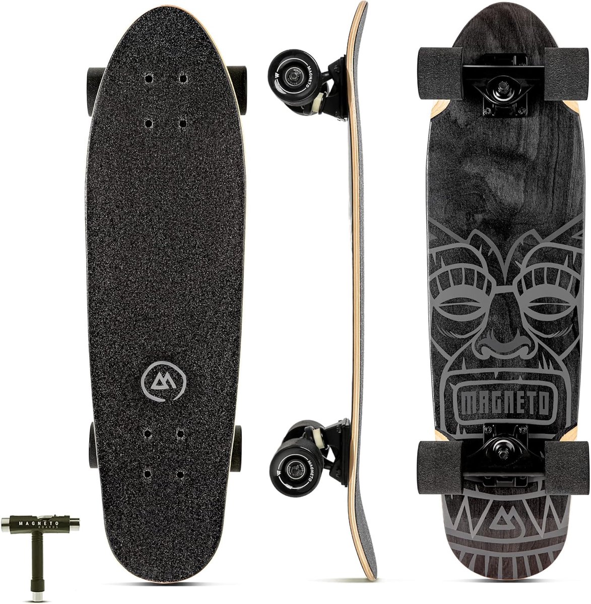 Mini Cruiser Skateboard Compleet 27,5 inch voor Kinderen Tieners en Volwassenen