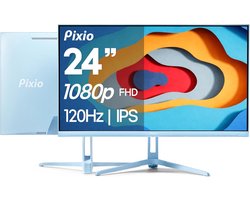 Gaming Monitor - Snelle Beeldweergave - Intensief Gamers - Adaptieve Synchronisatie - 24 Inch FHD - Blauw