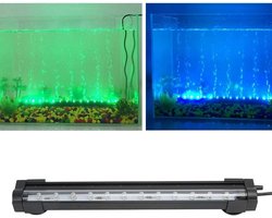 Aquarium Bubbel Licht - LED Bar - Waterplanten Groei - Veranderende Kleur - 15 cm - Wit