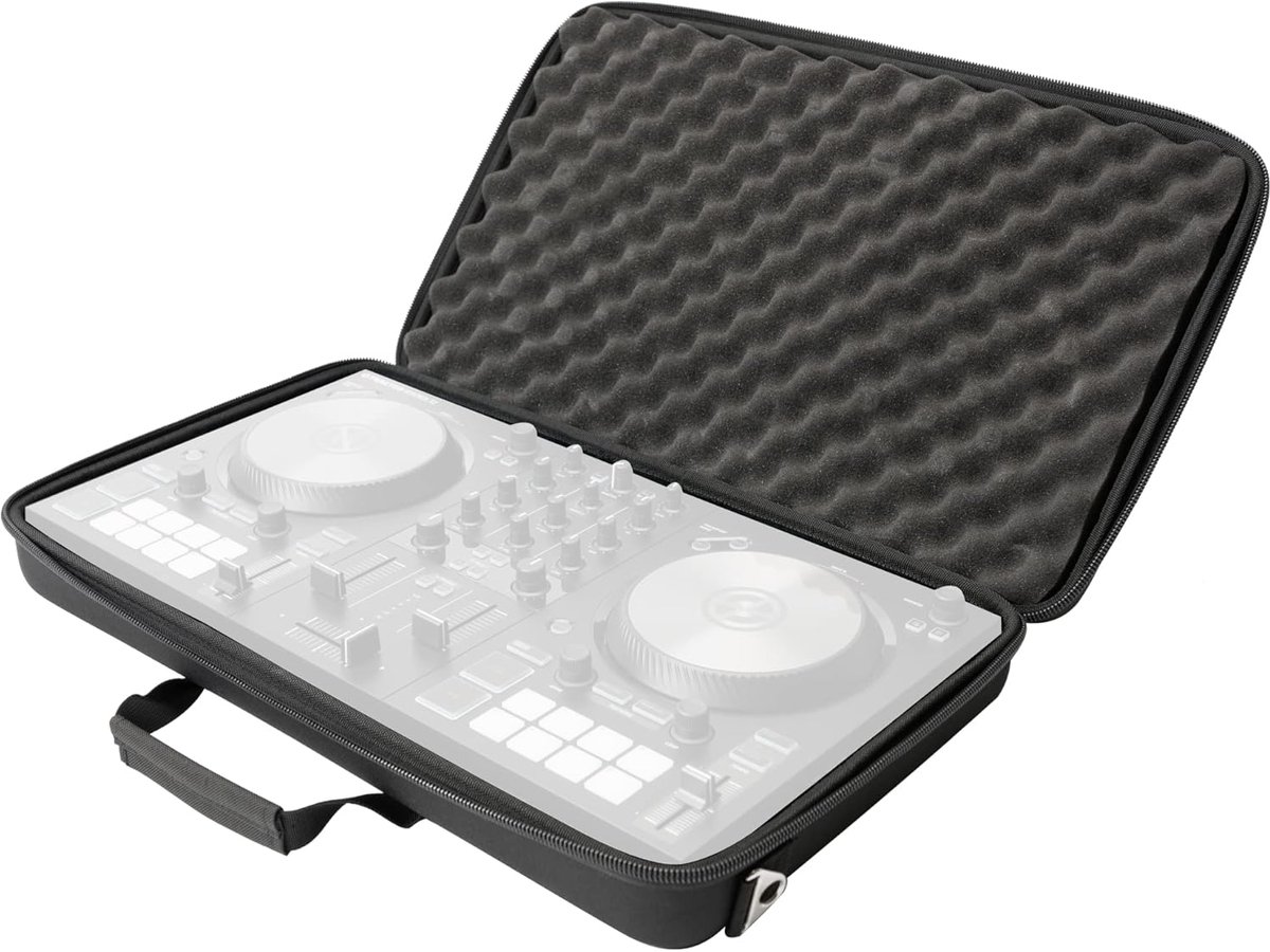 Sterke DJ Controller Case voor NI Tractor Control S2 MK3 - Compacte Harde Opbergtas