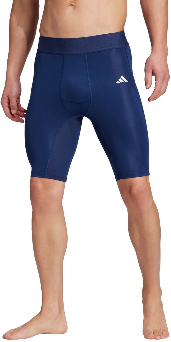Adidas Techfit Tight Heren Ondershort Donkerblauw