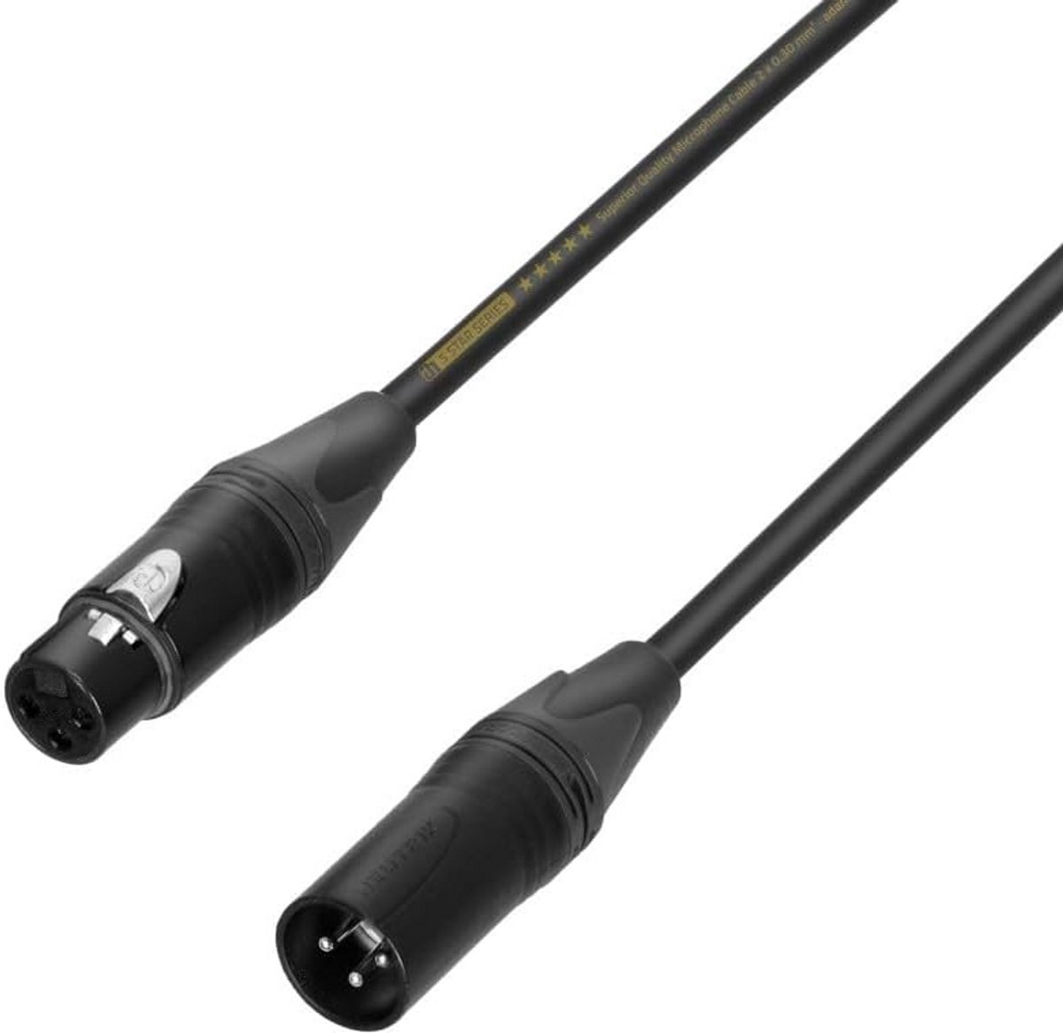 Professionele Microfoonkabel XLR Vrouwelijk naar XLR Male, 3 meter