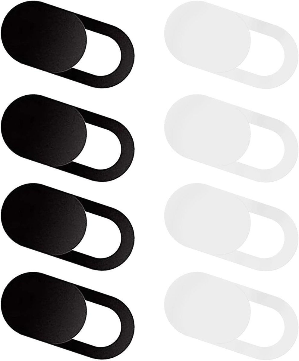 8x Privacy Webcam Cover Ultra-Dun Slider voor Laptop, PC, Tablet en Smartphone
