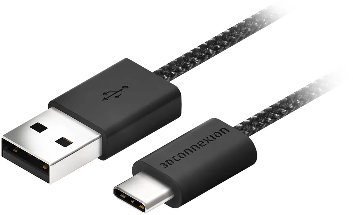 3Dconnexion 3DX-700089 USB-kabel 1,5 m USB A USB C Zwart
