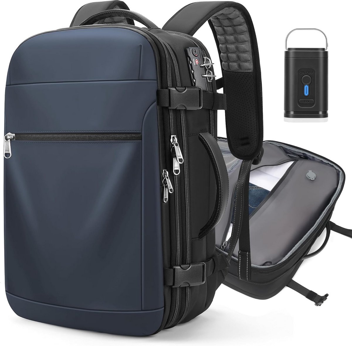 Vacuüm Verzegelde Reisrugzak - Waterdichte en Ruimtebesparende Backpack voor Reizen