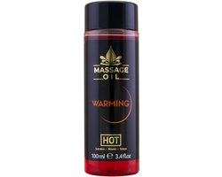 Hot - Warming 100ml Massage olie - Transparant