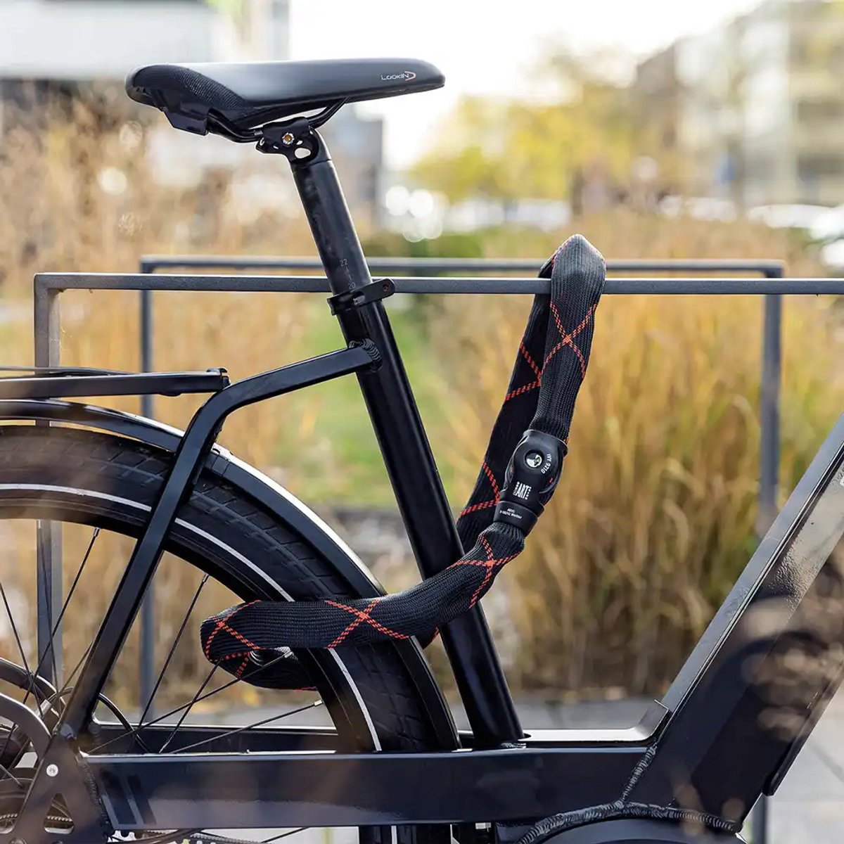 Fietsslot - Scooterslot ABUS Kettingslot - IVY Chain 9210 - Security level 13 - ART-3 - winnaar ANWB slotentest 2022 - 110 cm - Geschikt voor bakfietsen - elektrische fietsen - scooters – foto 6