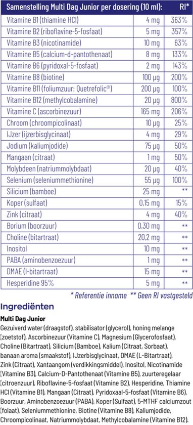 Vitakruid Multi Dag & Nacht Junior -