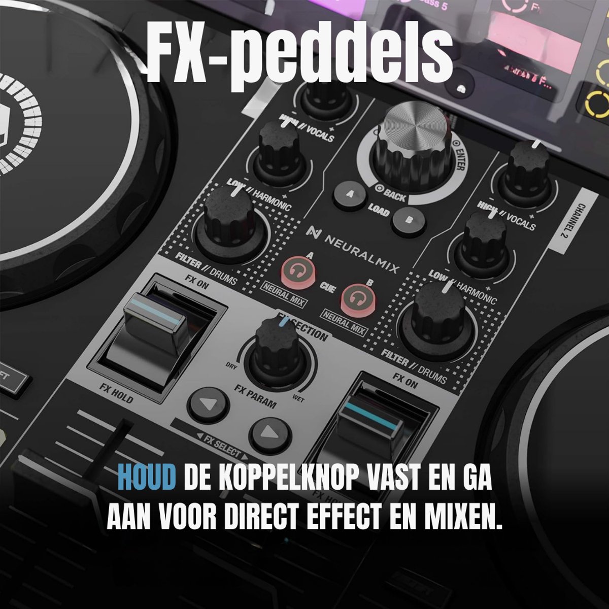 null Core DJ Controller: compacte 2-kanaals controller met Neural Mix thumbnail 5