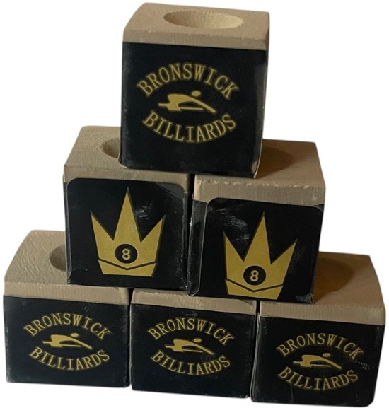 Master billiard - biljartkrijt - 6 stuks - biljart krijt - pool krijt - keu krijt - Goudkleurig van Merkloos — afbeelding 5
