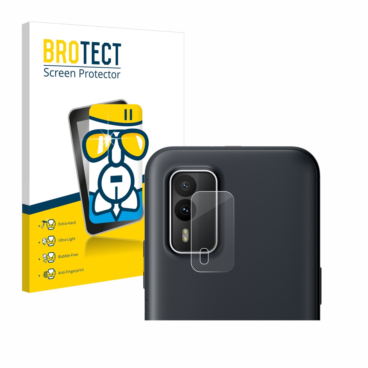 Screenprotector voor Nokia XR21 (ALLEEN Camera Lens) Beschermglas transparant
