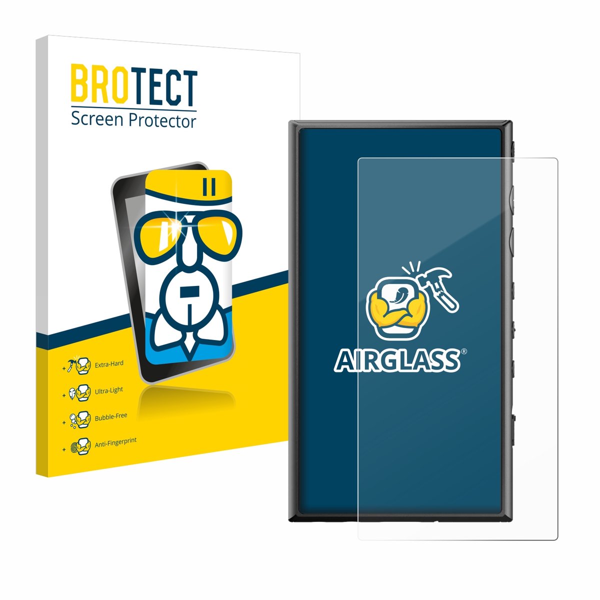 Screenprotector voor Sony Walkman NW-A306 Beschermglas transparant